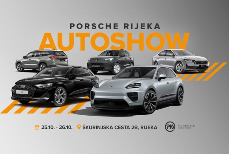 Porsche Rijeka Autoshow 25.10. i 26.10. na Škurinjama