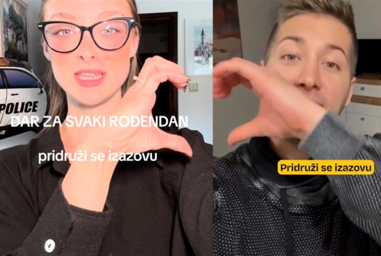 Blagdanska inicijativa TikTok kreatora: #DarZaSvakiRođendan