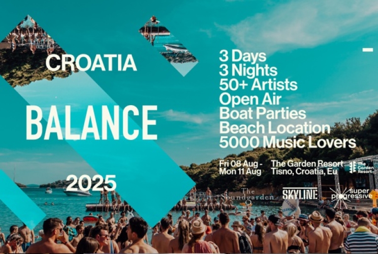 The Garden Resort Tisno - Festival Balance Croatia - 08./11.08.